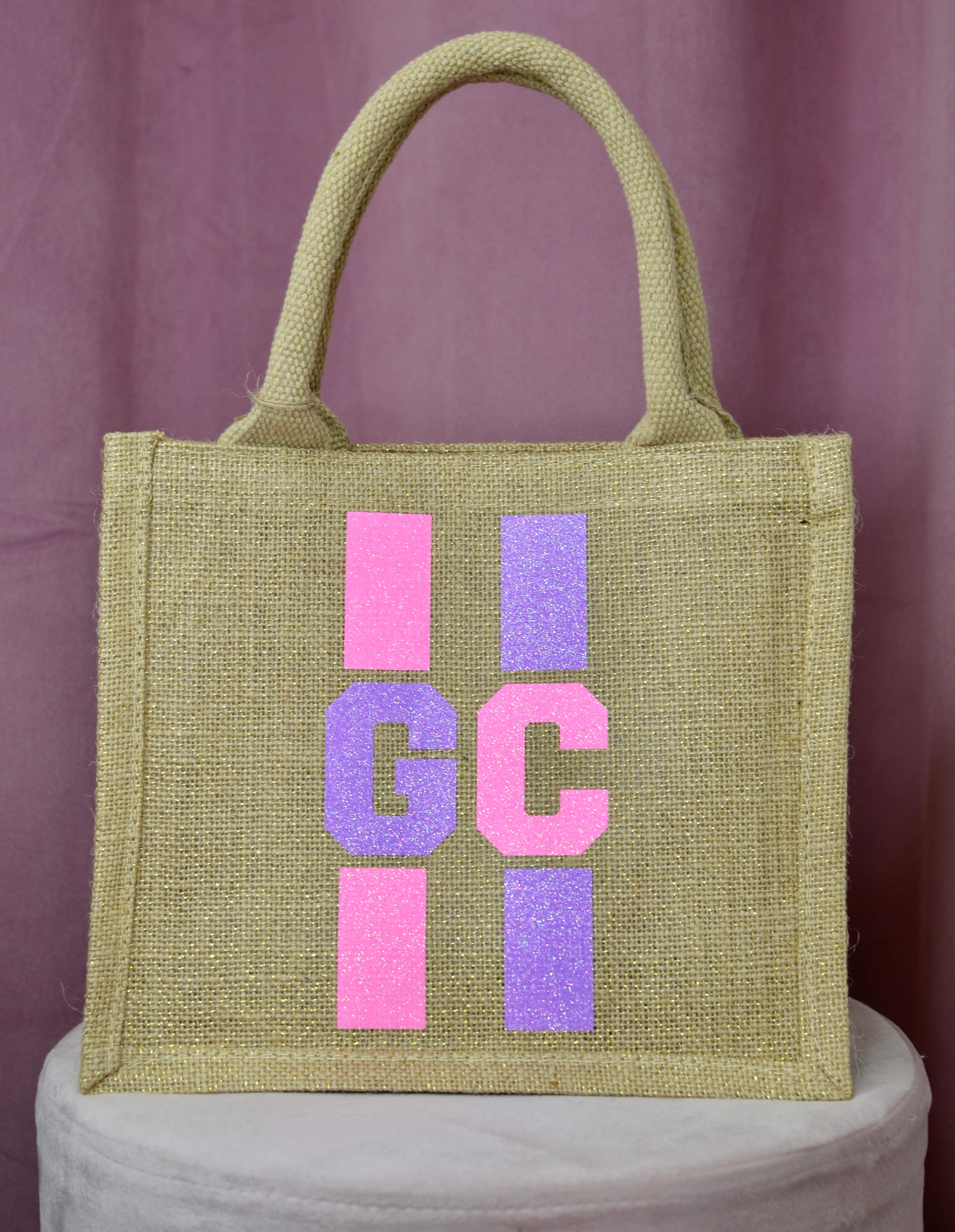 Tote Bag personalizzabile con iniziali