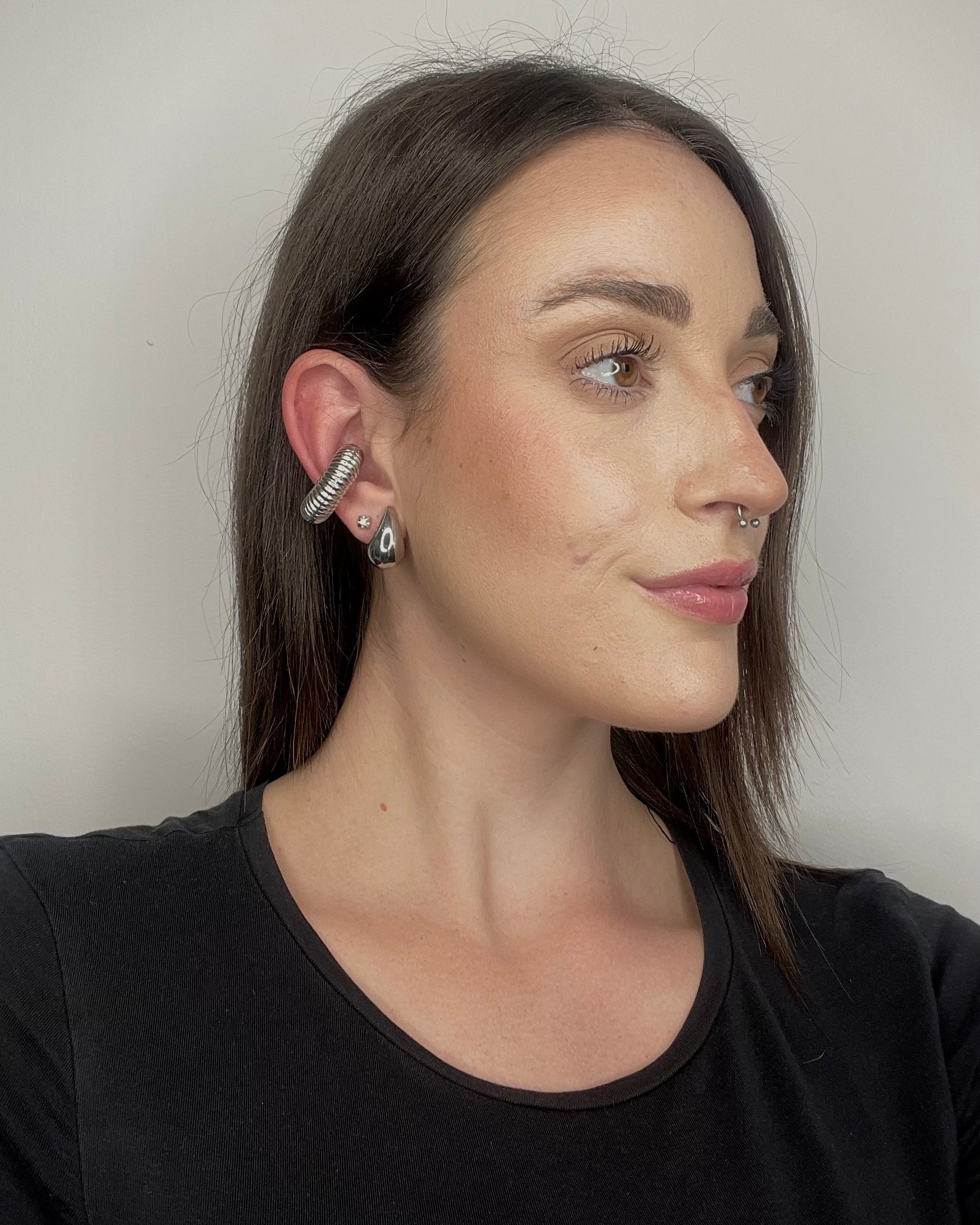 Earcuff Chunky Zigrinato