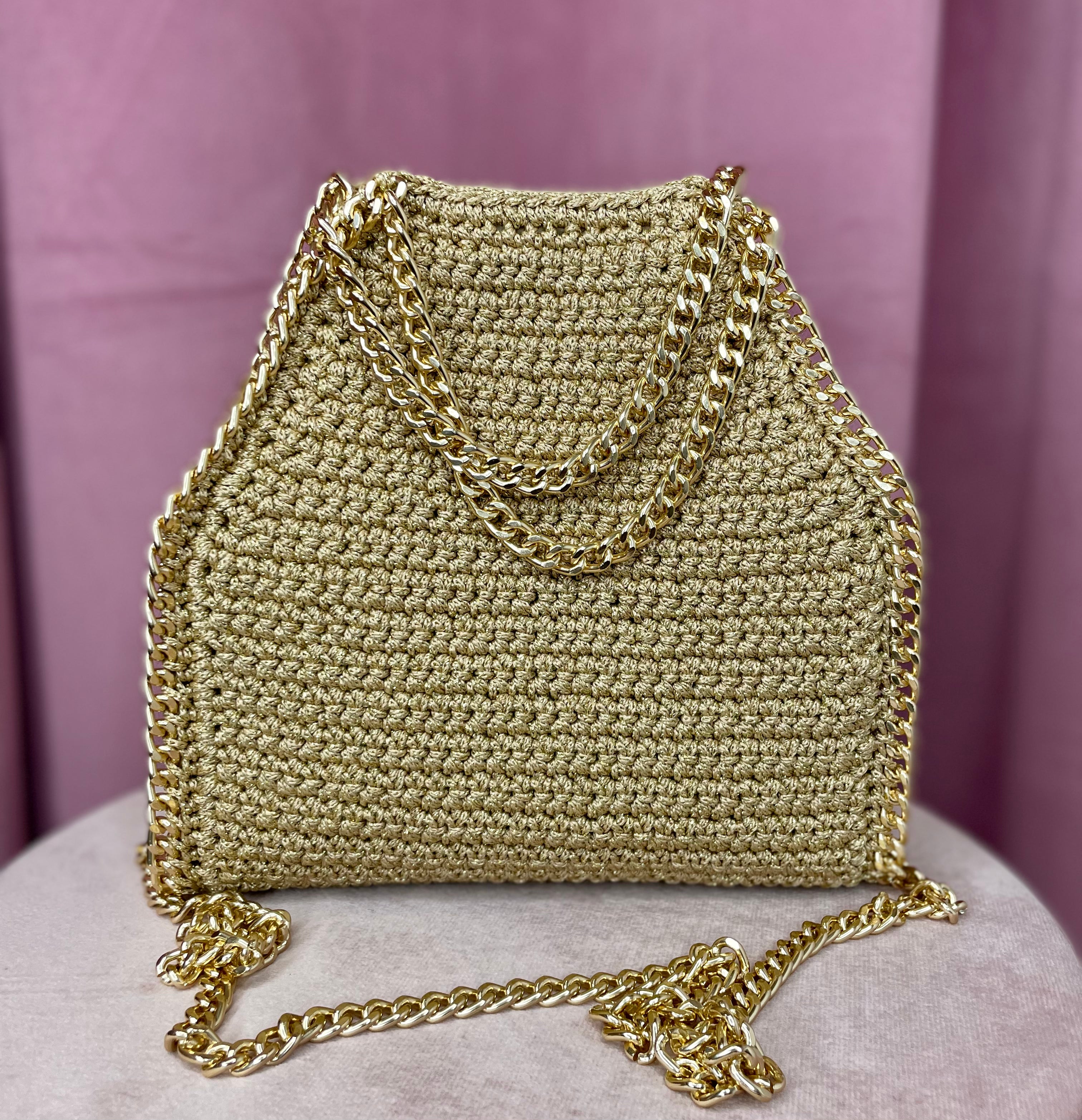 Borsa Madeleine Mini Oro