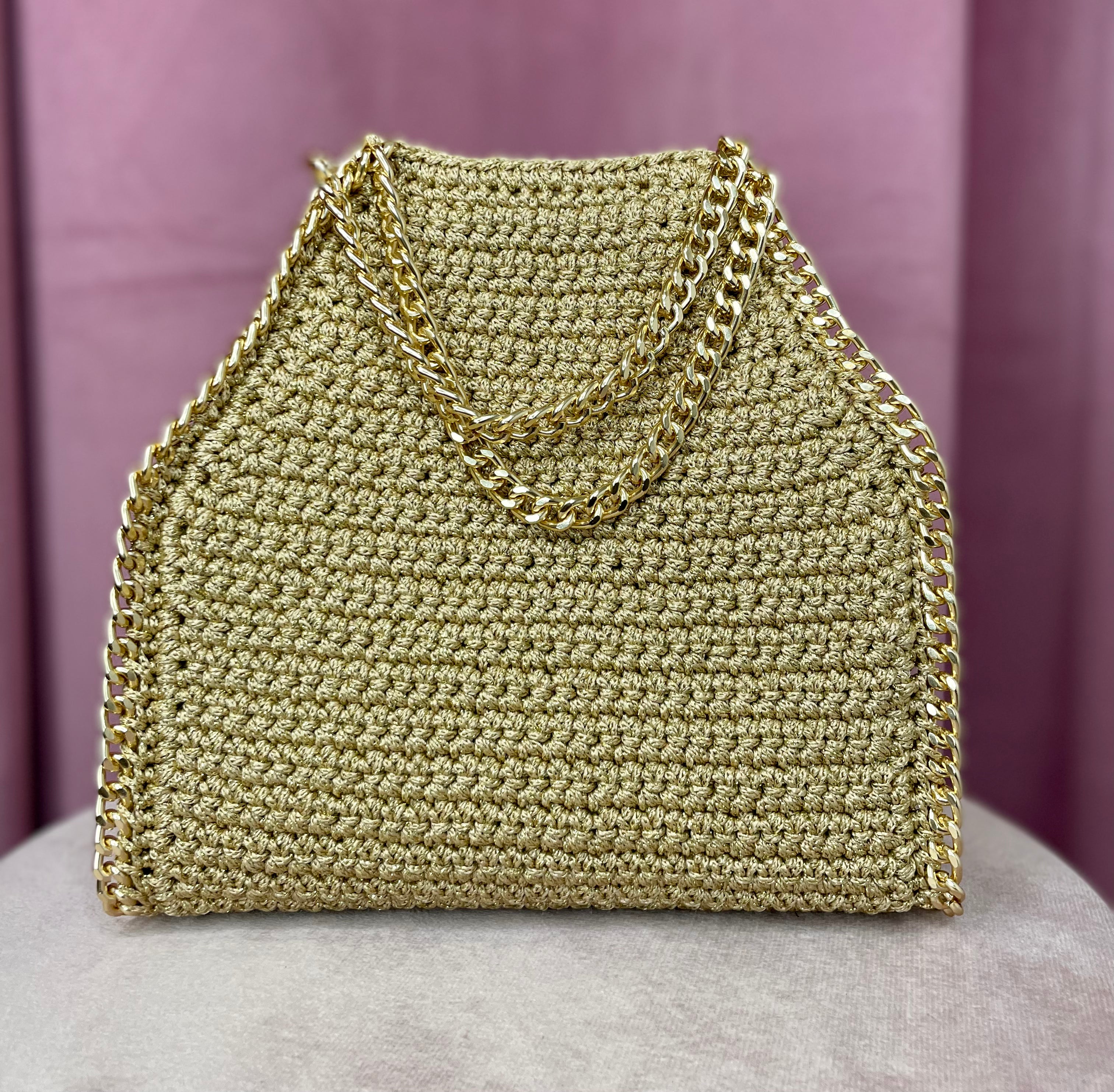 Borsa Madeleine Mini Oro
