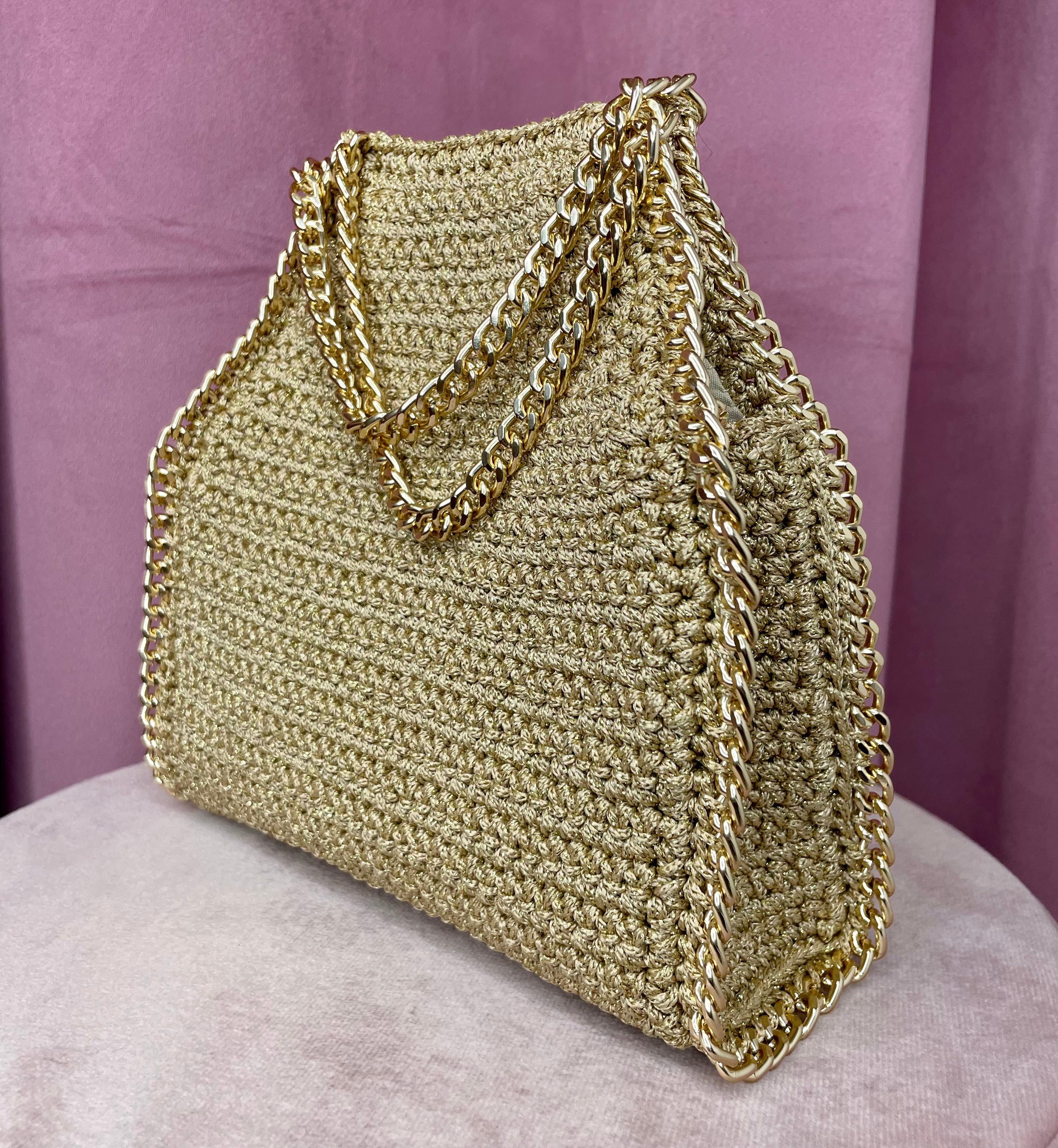 Borsa Madeleine Mini Oro