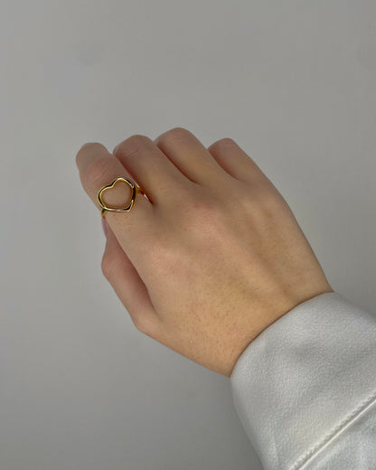 Anello Cuore Minimal