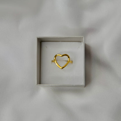 Anello Cuore Minimal