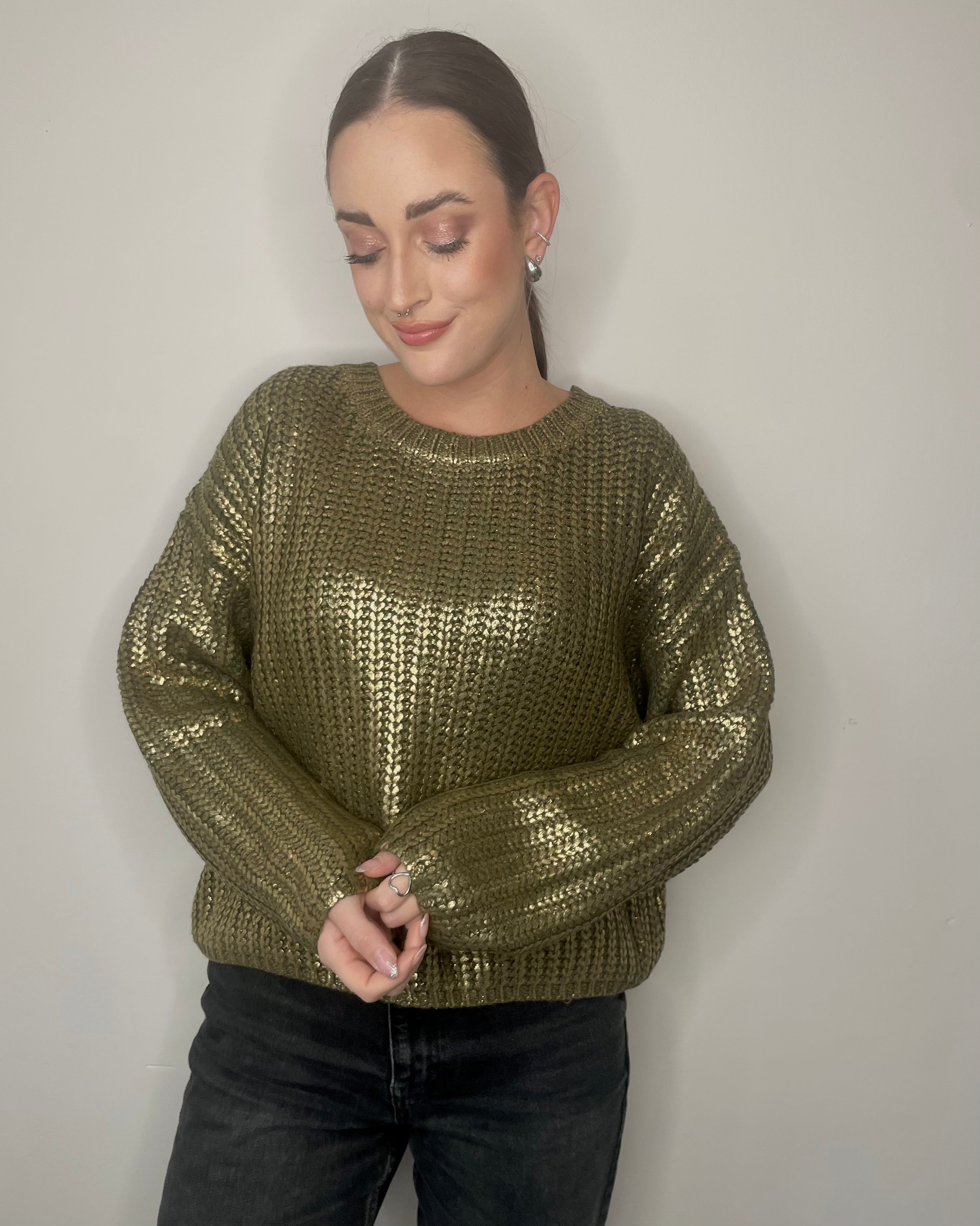 Maglione Metallic