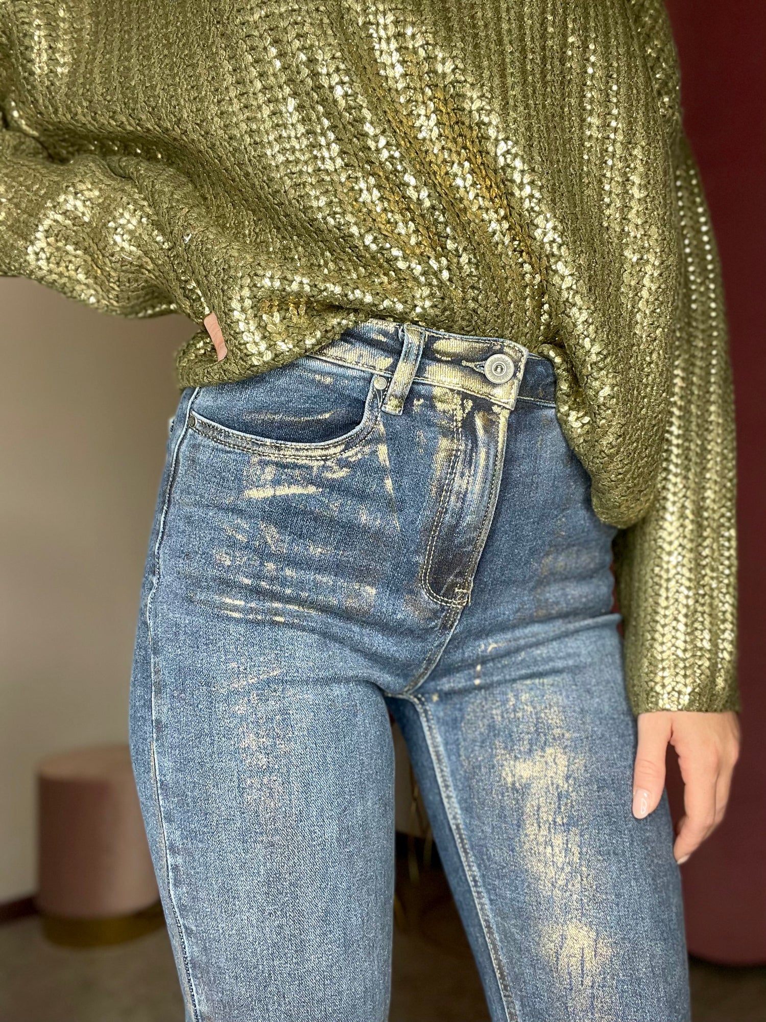 Jeans Metallic