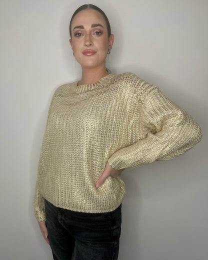 Maglione Metallic