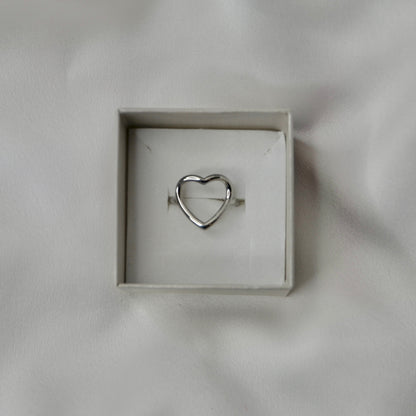 Anello Cuore Minimal