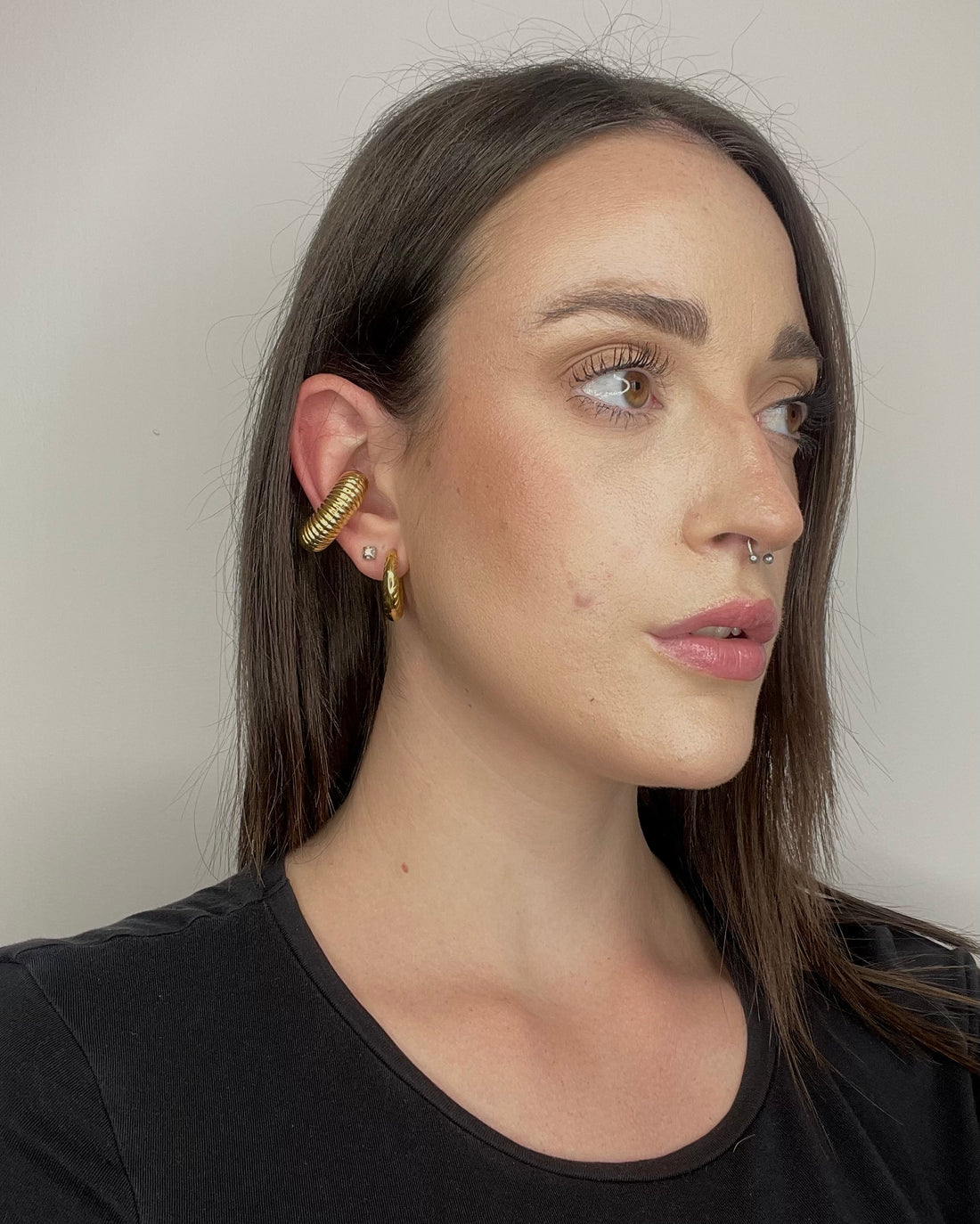 Earcuff Chunky Zigrinato